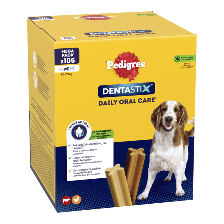 PEDIGREE® Dentastix medium, 105 st.