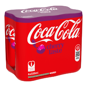 Coca-Cola cherry 6 st.