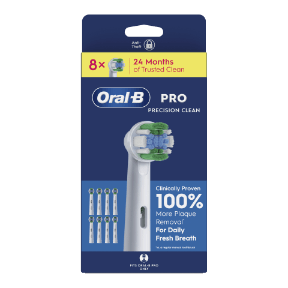 Opzetborstels precision clean 8 st.