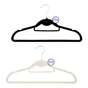 Kleerhangers 10 st.
