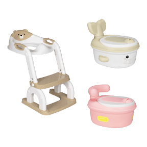Toilettrainer met trapje of 3-in-1-kinderpotje