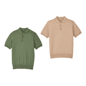 Gebreide polo