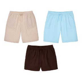 Short met linnen