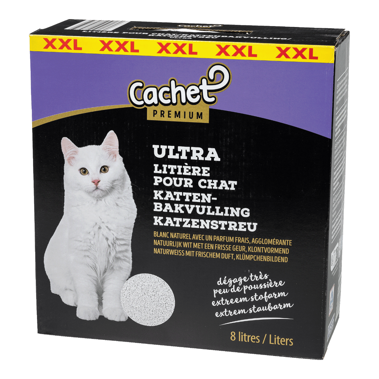 Klumpenbildende Premium-Katzenstreu, 8 l CACHET gnstig bei ALDI
