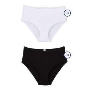 Slips voor dames 3 st.