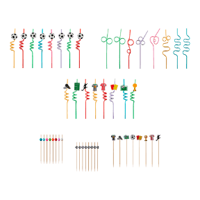 Rietjes of cocktailprikkers