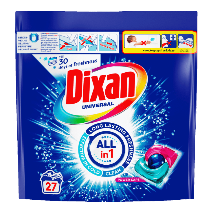 DIXAN® Wascapsules, 27 st.