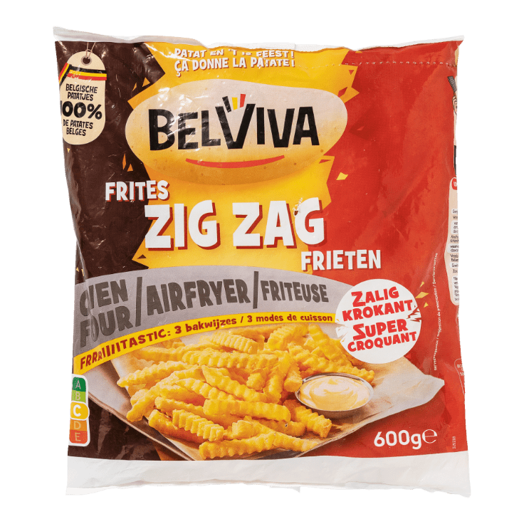 BELVIVA® Zig zag-frieten