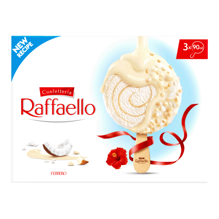 FERRERO® Raffaello-ijssticks, 3 st.
