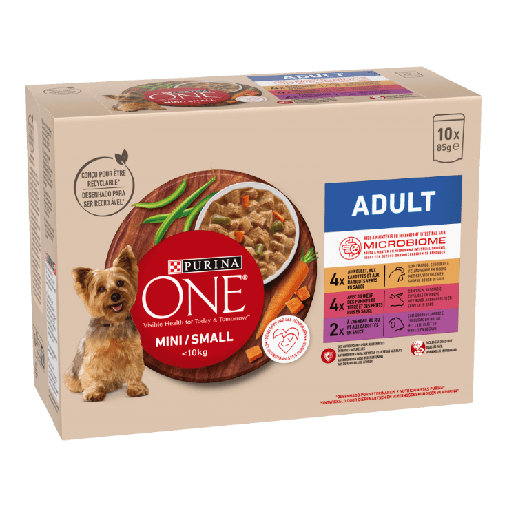 PURINA® Natvoer voor kleine honden, 10 st.