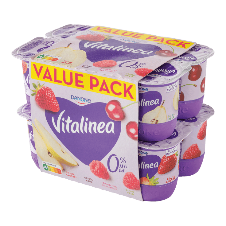 DANONE® Vitalinea 0 %, 12 st.