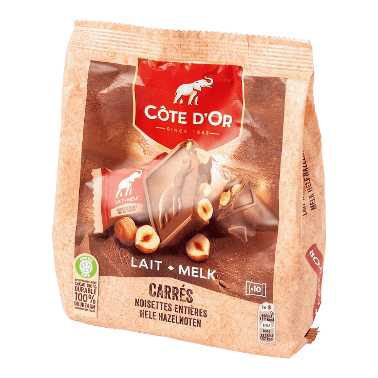 CÔTE D'OR® Carrés melkchocolade