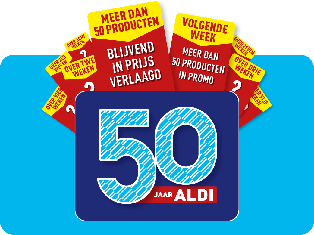 Onze lage prijzen, thuis in elk huis. 