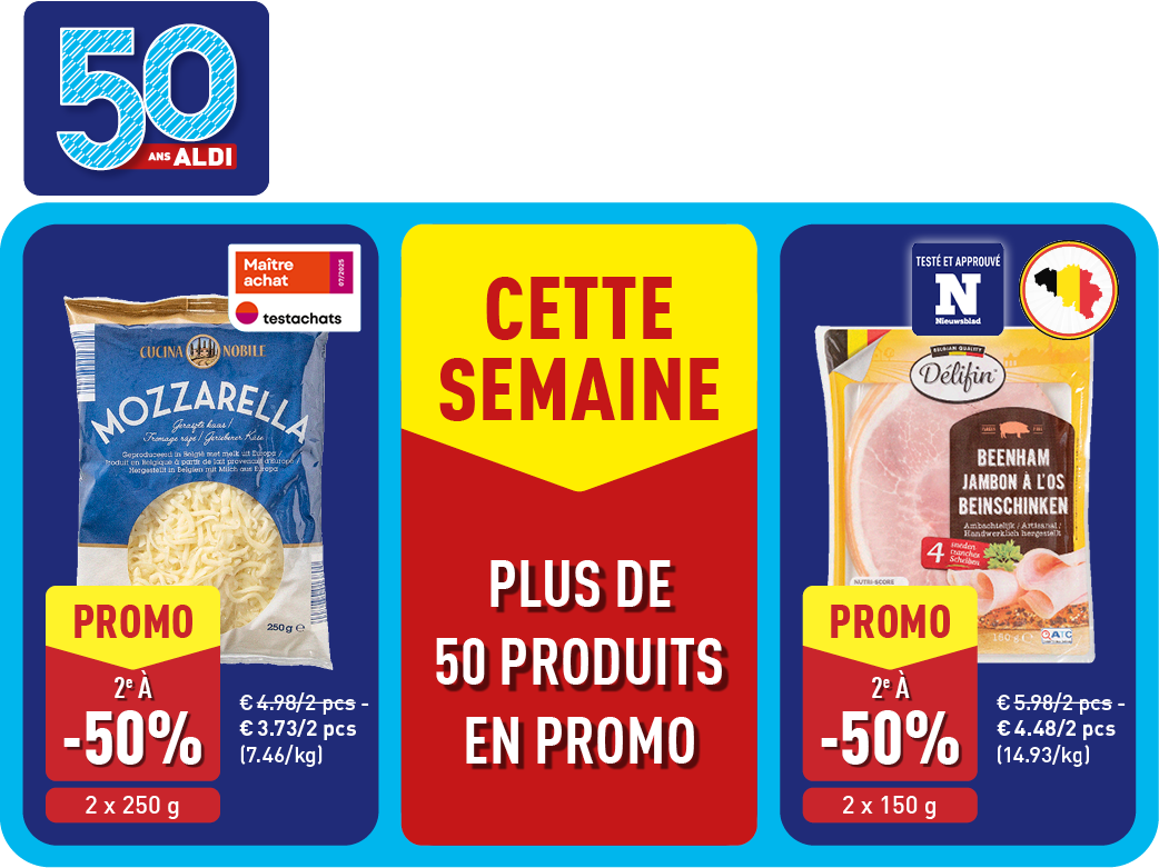 Nos prix mini, partout chez vous 