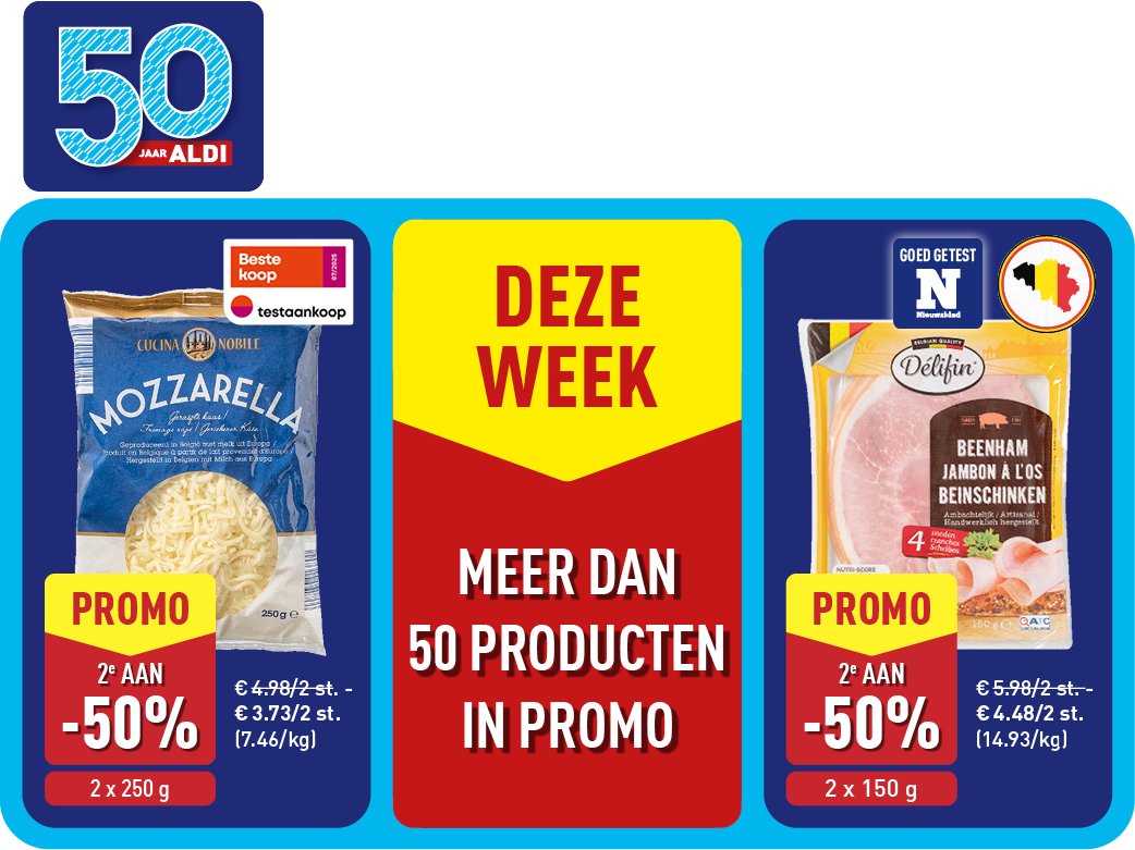 Onze lage prijzen, thuis in elk huis. 