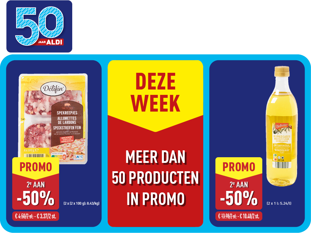 Onze lage prijzen, thuis in elk huis. 