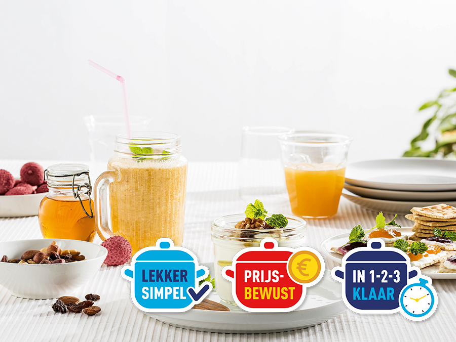 Yoghurt met studentenhaver en honing