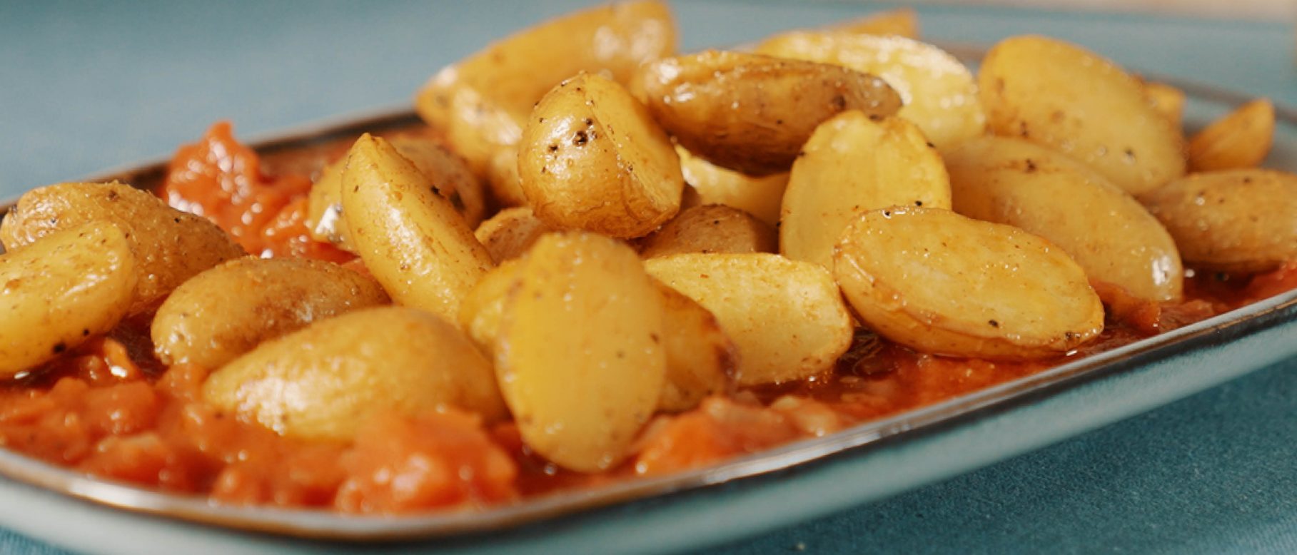 Patatas Bravas mit Knoblauchmayonnaise
