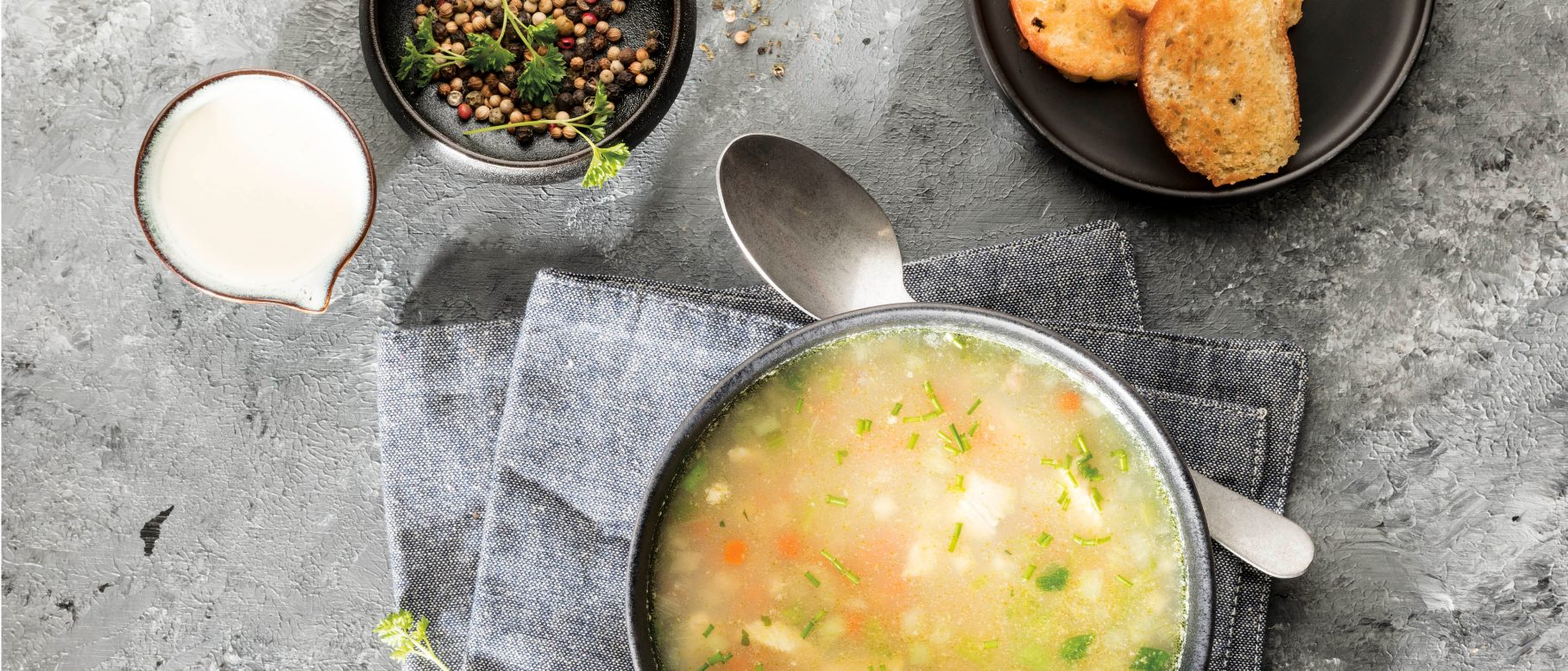 Feine Hühnersuppe