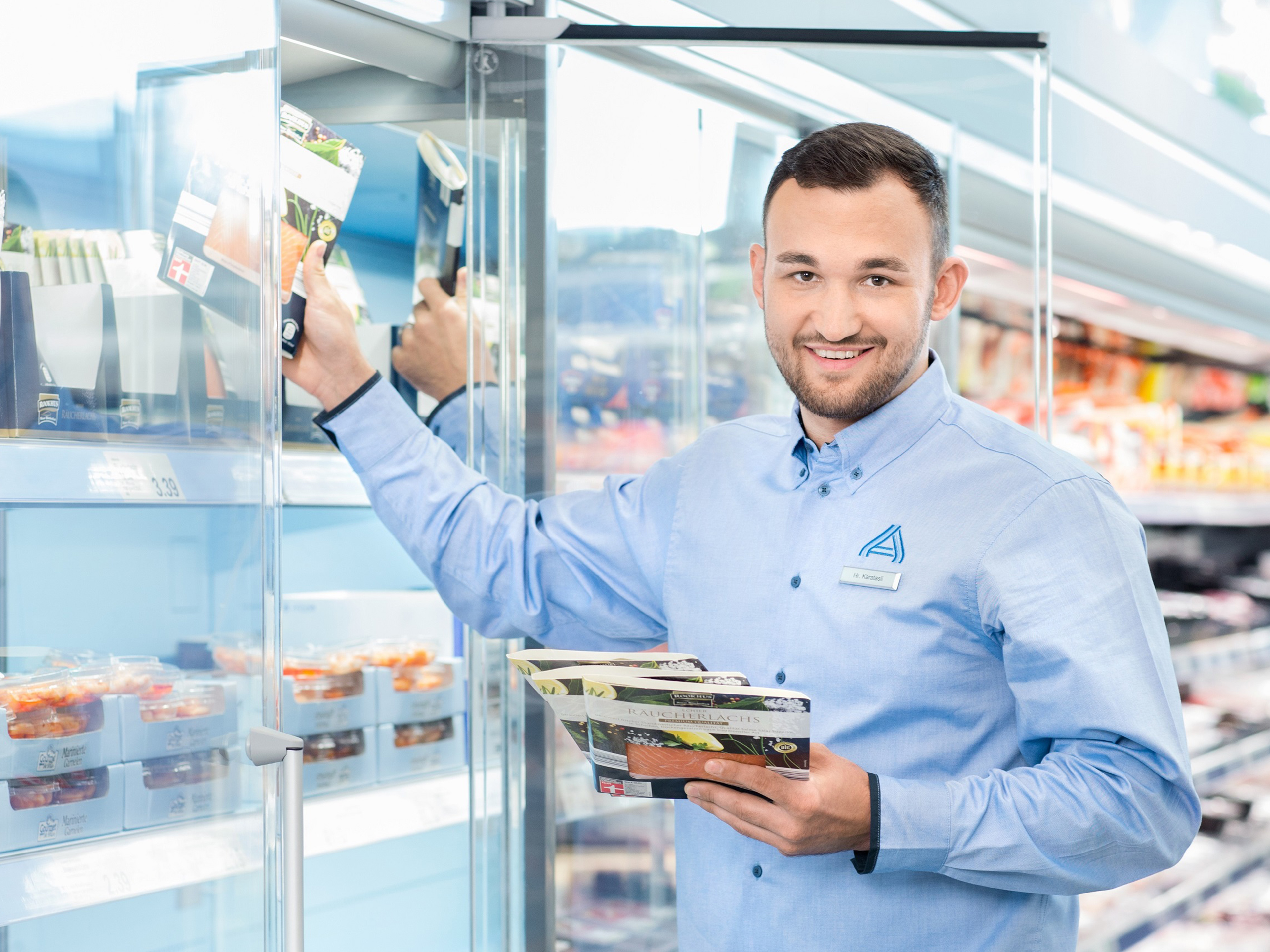 Alexander Banikov, winkelmanager – Duurzaamheid bij ALDI Nord