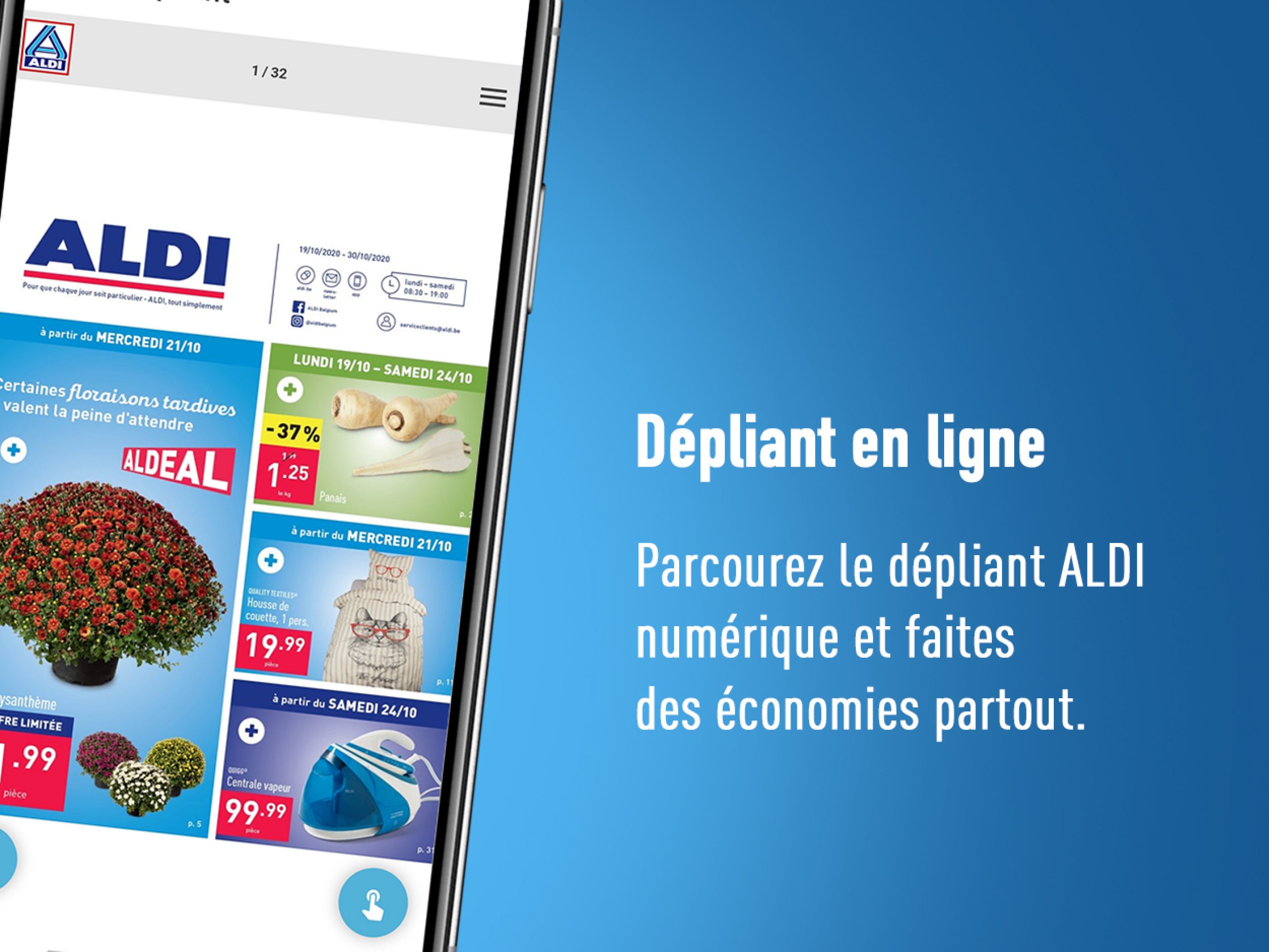 L’appli ALDI Planifiez facilement vos courses